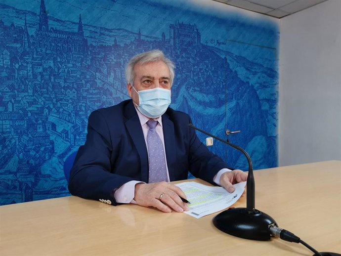 Archivo - Foto de archivo del concejal de Movilidad y Seguridad Ciudadana de Toledo, Juan José Pérez del Pino