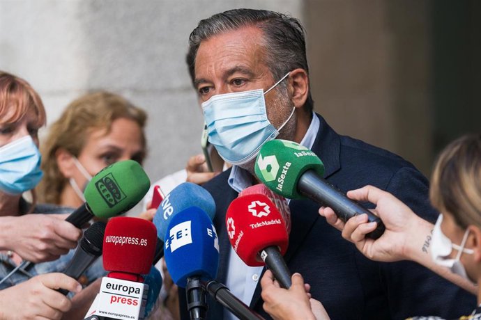 El consejero de Presidencia, Justicia e Interior de la Comunidad de Madrid, Enrique López