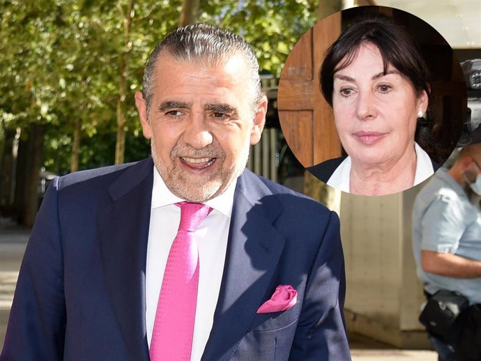 Jaime Martínez Bordiú junto a su hermana Carmen en un fotomontaje realizado por Europa Press.