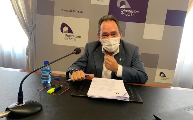 El vicepresidente de la Diputación, Saturnino de Gregorio.