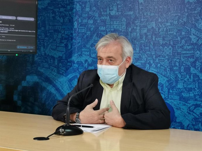El concejal de Movilidad y Seguridad Ciudadana de Toledo, Juan José Pérez del Pino