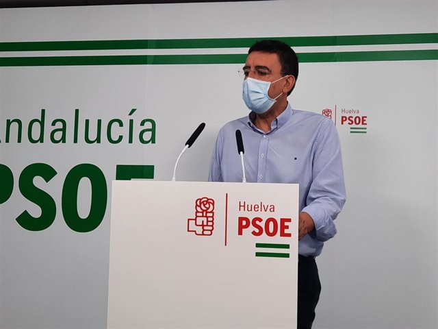 El portavoz de la Comisión de Presidencia del Grupo Parlamentario Socialista y diputado por Huelva, Mario Jiménez.