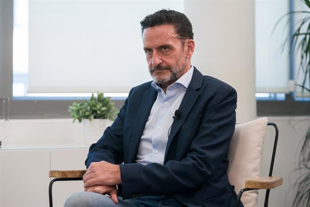 El vicesecretario general y portavoz nacional de Ciudadanos, Edmundo Bal, durante una entrevista para Europa Press en la sede de la agencia, a 5 de agosto de 2021, en Madrid (España).