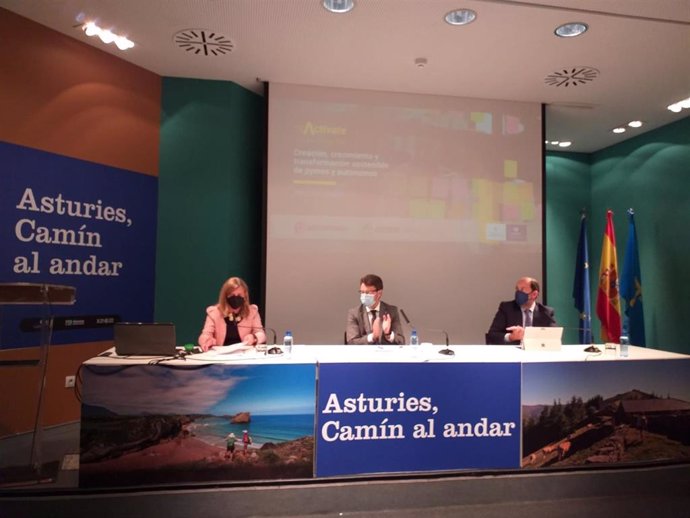 Presentación de las Líneas de Financiación de 'reActívate', de Asturgar, en la Fidma (Gijón)