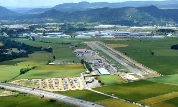 Vista de Aeródromo de Igualada-dena.
