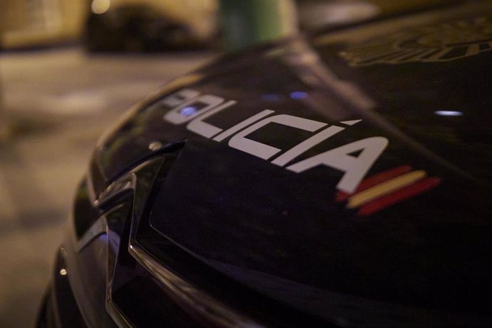 Detalle del vehículo 'Z' de la Policía Nacional en Pamplona