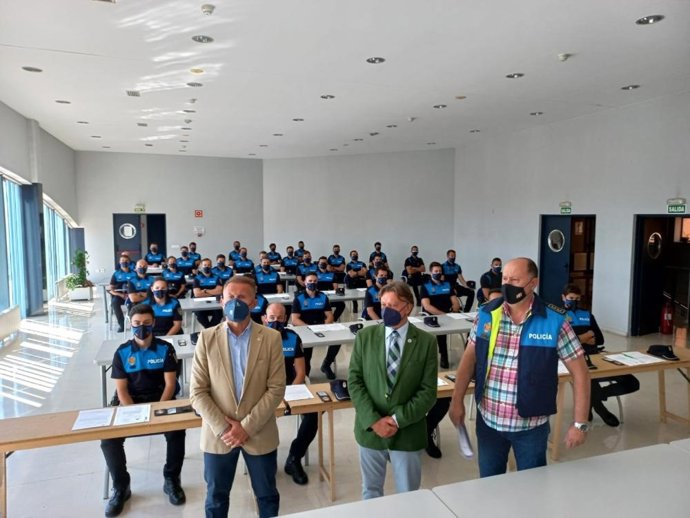 José Ramón Prado, en el centro