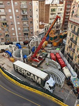 Adif AV termina las obras de las salidas de emergencia del túnel Sants-La Sagrera (Barcelona)