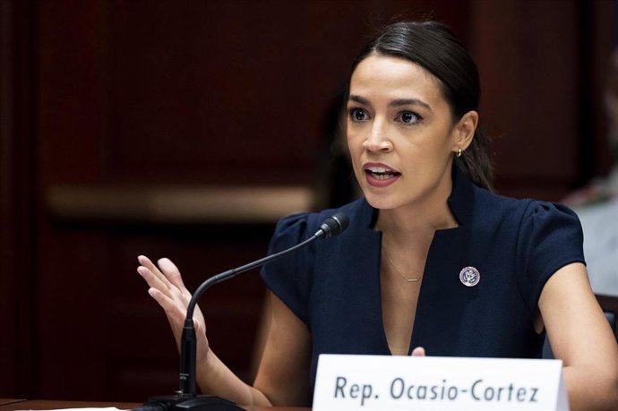 La representante demócrata Alexandria Ocasio-Cortez.