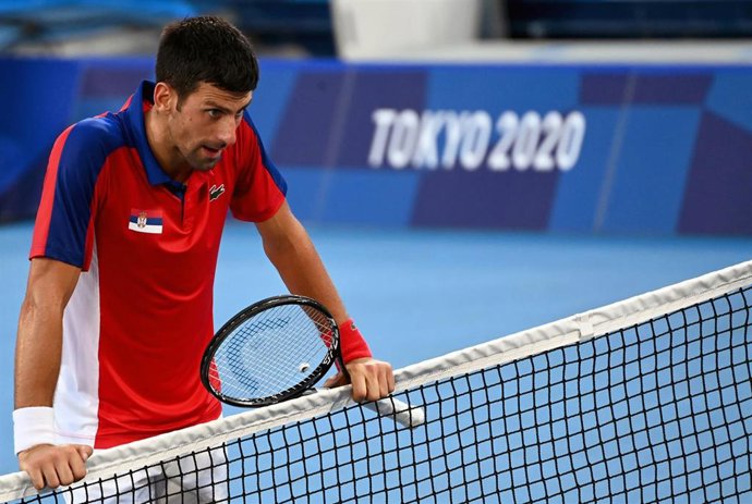 Novak Djokovic tras perder en los Juegos Olímpicos de Tokio ante Pablo Carreño