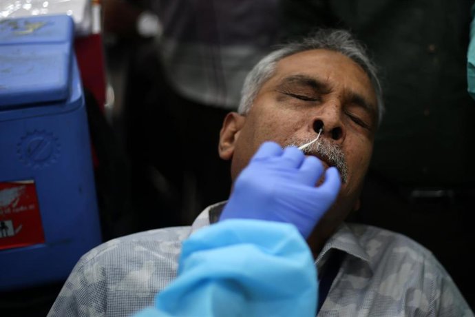 Prueba de coronavirus en India