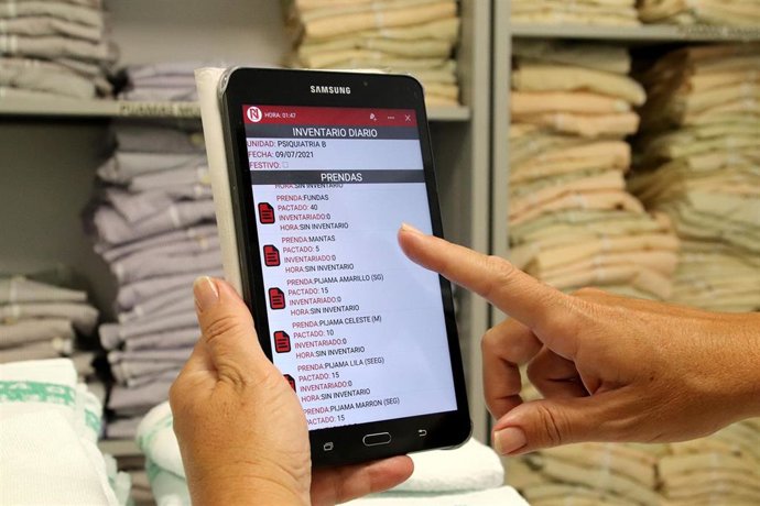 El servicio proporciona ropa limpia y segura a más de 8.000 personas, entre pacientes y profesionales.