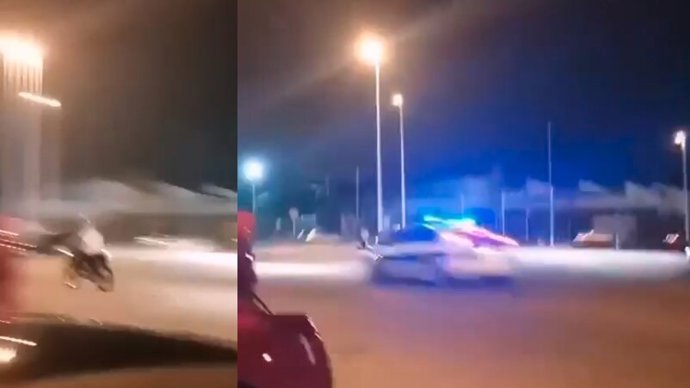 Detenido en Elche un joven de 17 años al fugarse de una concentración de 60 vehículos tuning