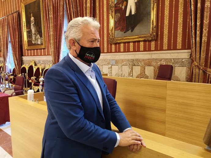 Portavoz adjunto de Ciudadanos en el Ayuntamiento de Sevilla, Miguel Ángel Aumesquet.