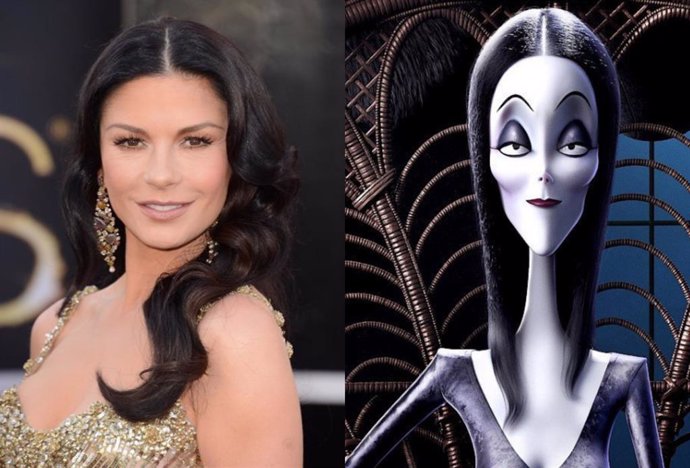 Catherine Zeta-Jones será la nueva Morticia