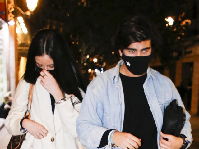 Victoria Federica y su novio, Jorge Bárcenas, en una imagen de archivo.