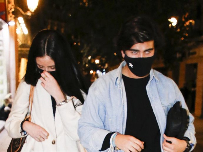 Victoria Federica y su novio, Jorge Bárcenas, en una imagen de archivo.