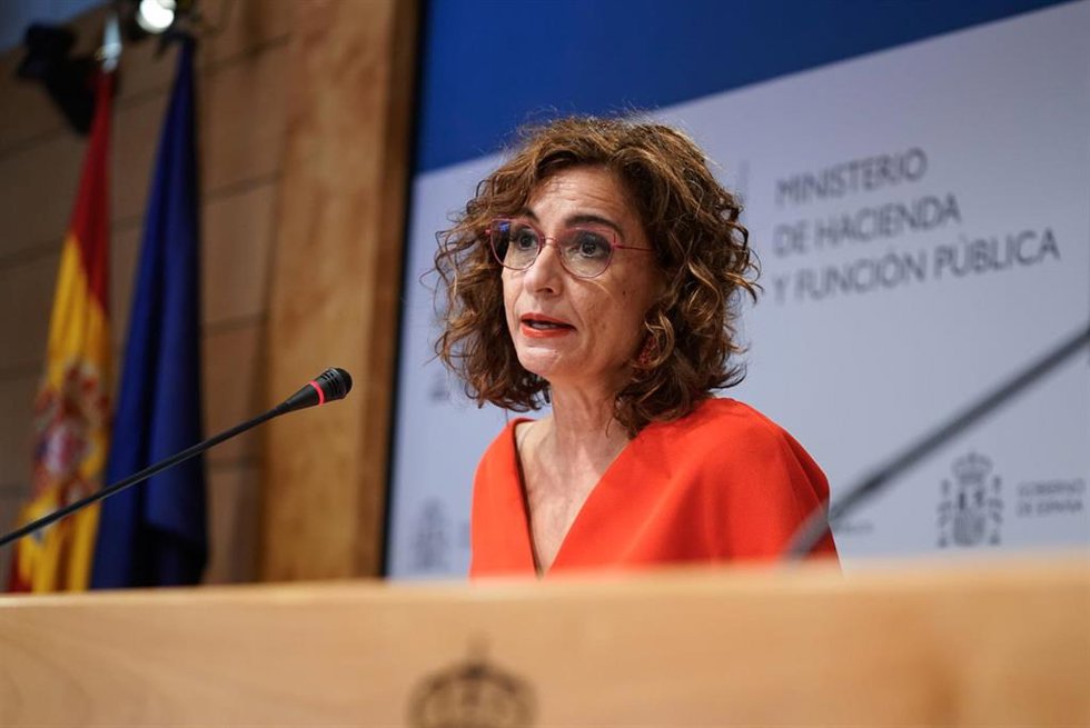 La ministra de Hacienda y Función Pública, Maria Jesús Montero, en una imagen de 28 de julio.