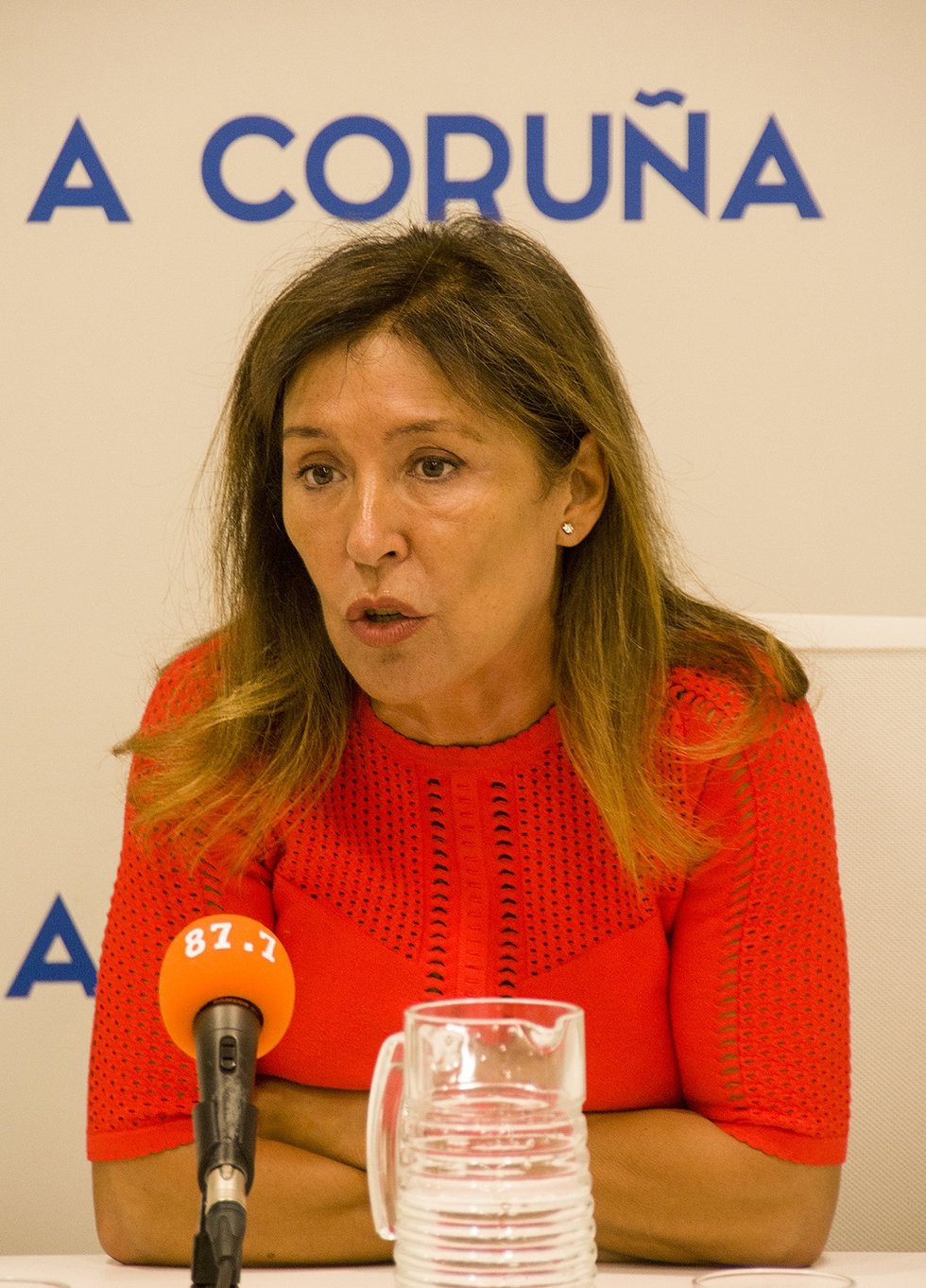 Archivo - Rueda de prensa de la concejala del PP Beatriz Mato
