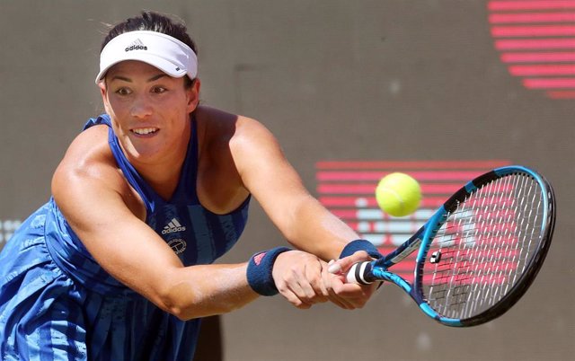 Archivo - La jugadora hispano-venezolana Garbiñe Muguruza durante un torneo en 2021