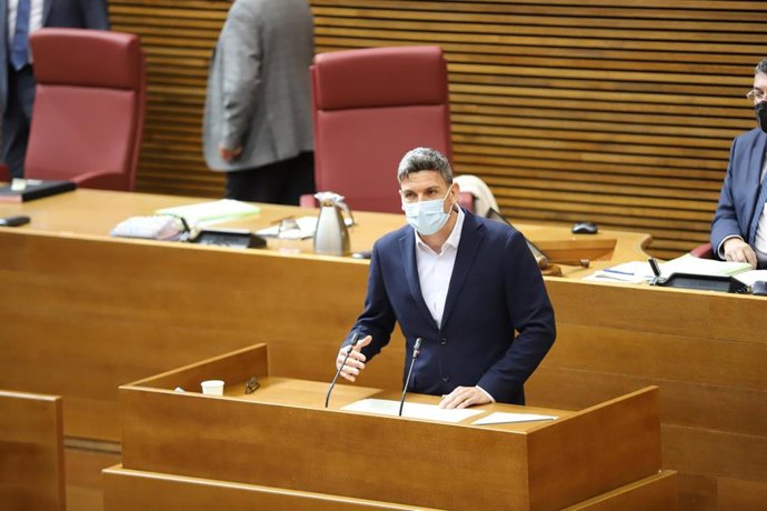 Archivo - El diputado de Cs Carlos Gracia