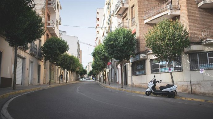 Calle Cardero de Mérida.