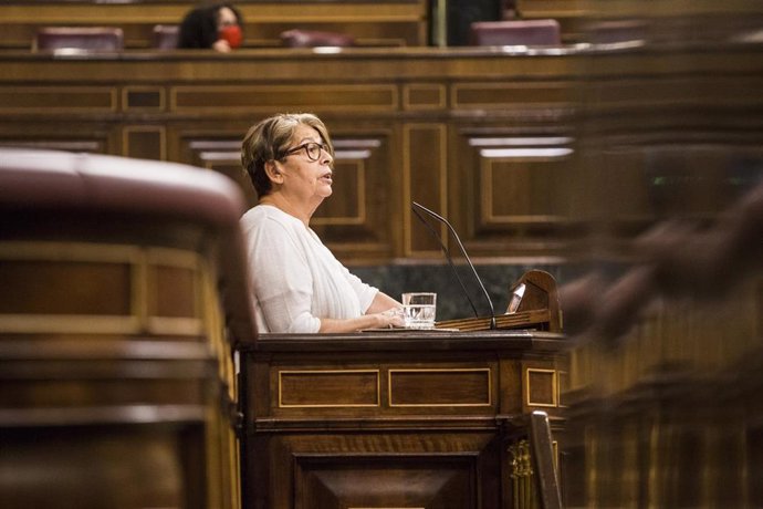 Archivo - La diputada de Más País, Inés Sabanés