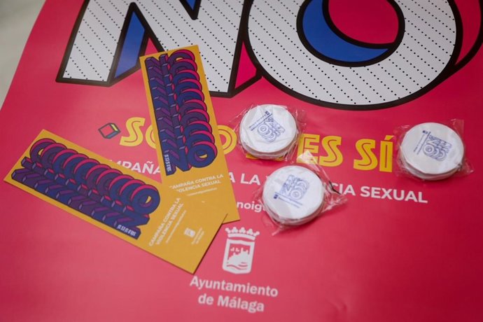 Campaña No es No. Sólo sí es sí del Ayuntamiento de Málaga y ACP para prevenir la violencia sexista