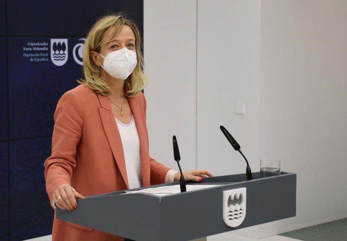 Archivo - La portavoz de la Diputación de Gipuzkoa, Eider Mendoza