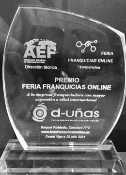 Premio a la empresa franquiciadora con mayor expansión