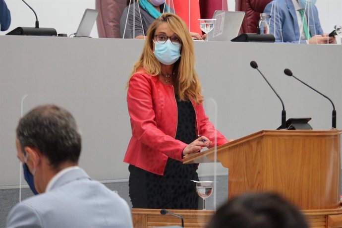 Archivo - Foto de archivo de la diputada regional del PSRM-PSOE, Virginia Lopo