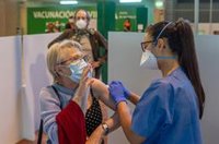 Andalucía supera el 70% de la población diana con pauta completa, con más de 89.000 vacunas en 24 horas