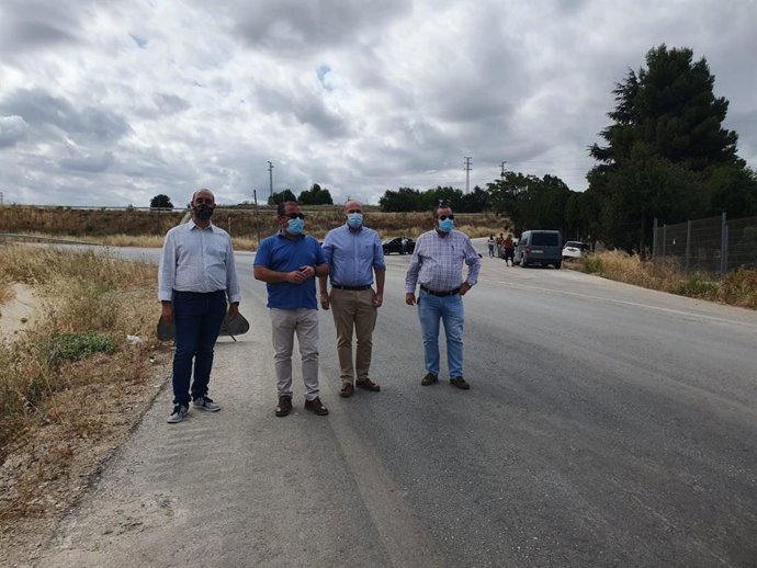 Visita a la carretera JA-5105.