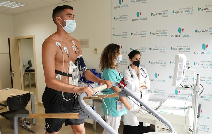 Quirónsalud Málaga realiza reconocimientos médicos a Unicaja Baloncesto