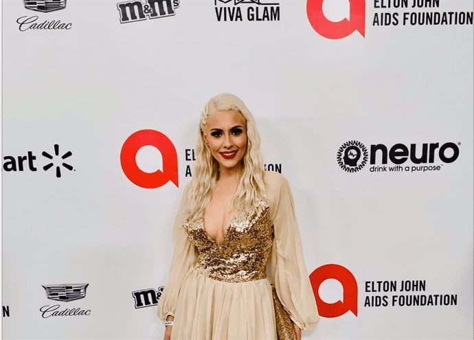 La Actriz Tracy Ann Hoyos Lopez en una gala en USA