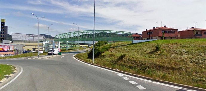 Recreación del proyecto de pasarela en Itaroa