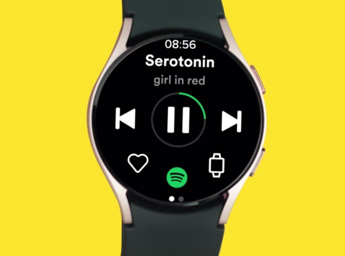 Spotify en reloj inteligente WearOs