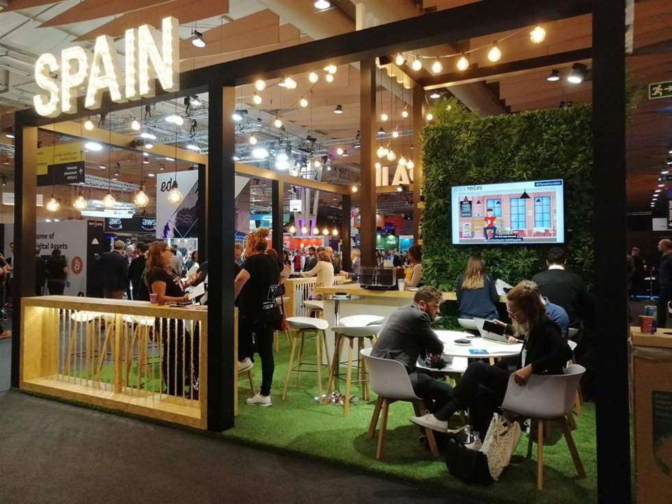 Pabellón de España en Websummit