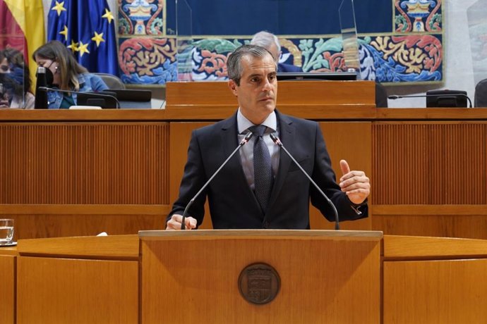 El diputado de Cs, Javier Martínez