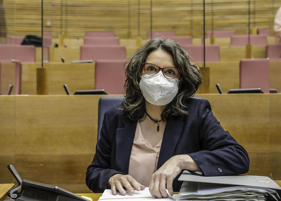 Archivo - La vicepresidenta de la Generalitat, Mónica Oltra.