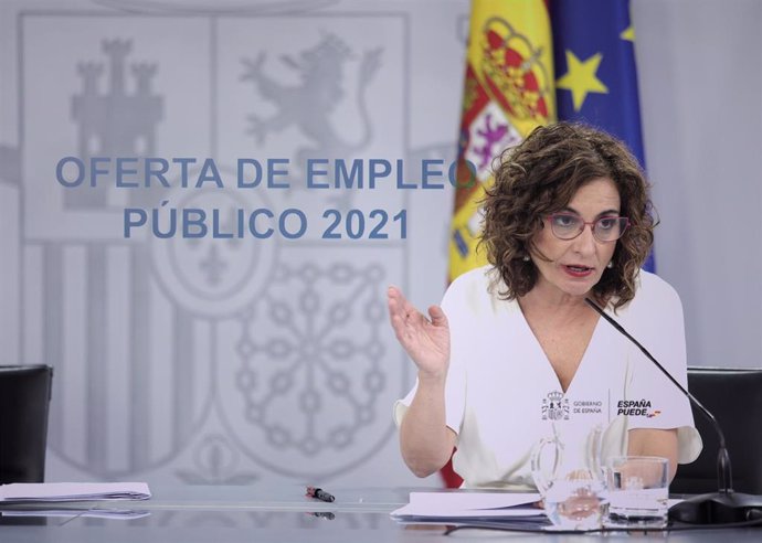 La ministra de Hacienda y Función Pública, María Jesús Montero, en una imagen de 27 de julio.