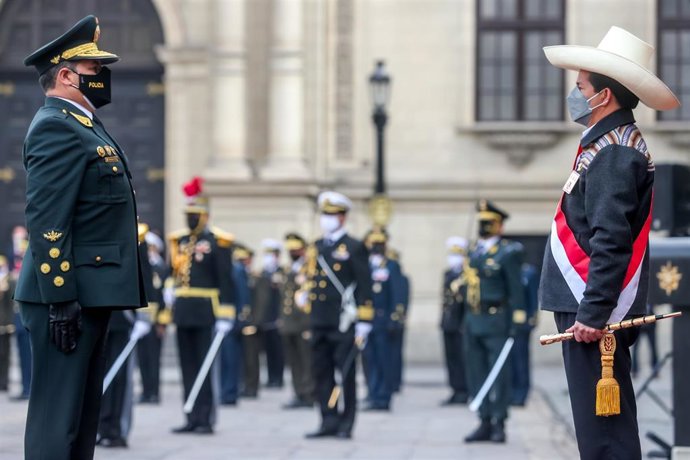 El presidente de Perú, Pedro Castillo