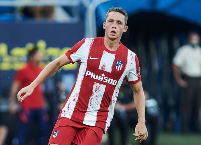 El delantero del Atlético de Madrid Borja Garcés