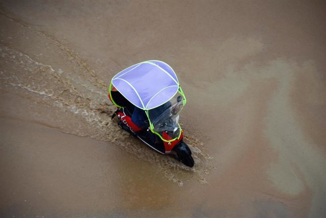Archivo - Imagen de archivo de las inundaciones en China.