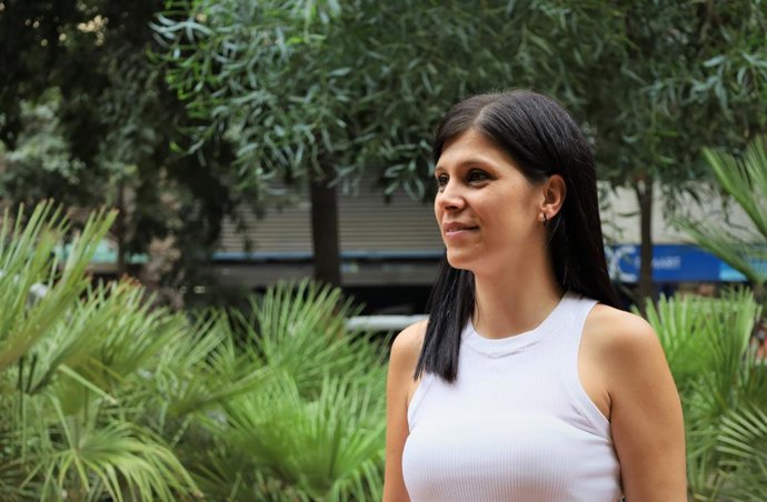 La portaveu i secretria adjunta d'ERC, Marta Vilalta, en una entrevista d'Europa Press.