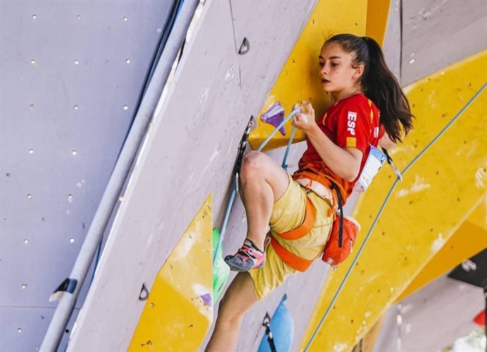 La escaladora Itziar Martínez acudirá al campeonato del mundo en Rusia.