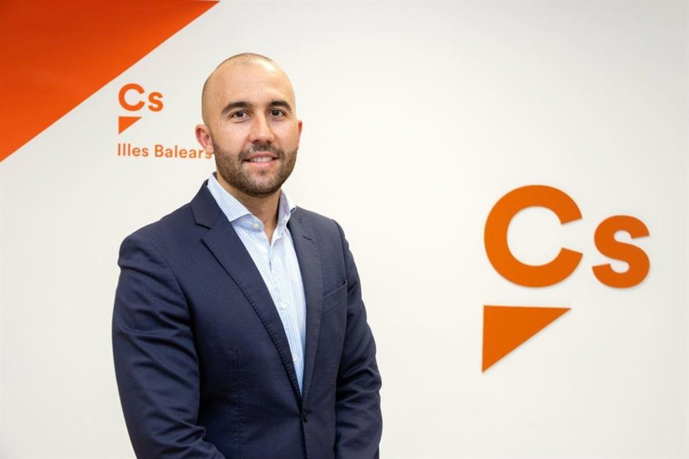 El portavoz de Ciudadanos en el Ayuntamiento de Andratx, Ángel Hoyos.