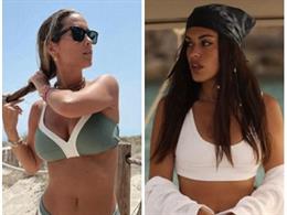 María Pombo y Dulceida en traje de baño