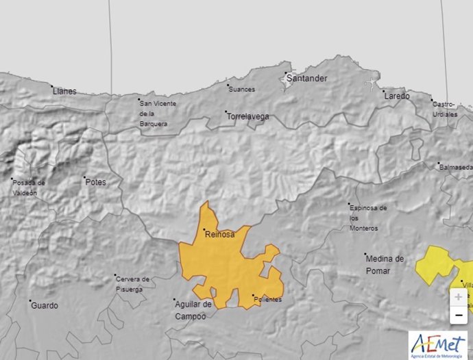 Campoo en aviso naranja por altas temperaturas.