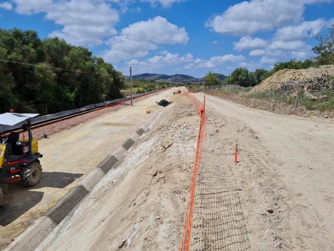 Avanzan las obras del PAET de Sineu, cuya puesta en funcionamiento se prevé para comienzos de 2022